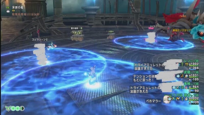 燦滅のノクゼリア 戦闘開始！ ドラクエ10